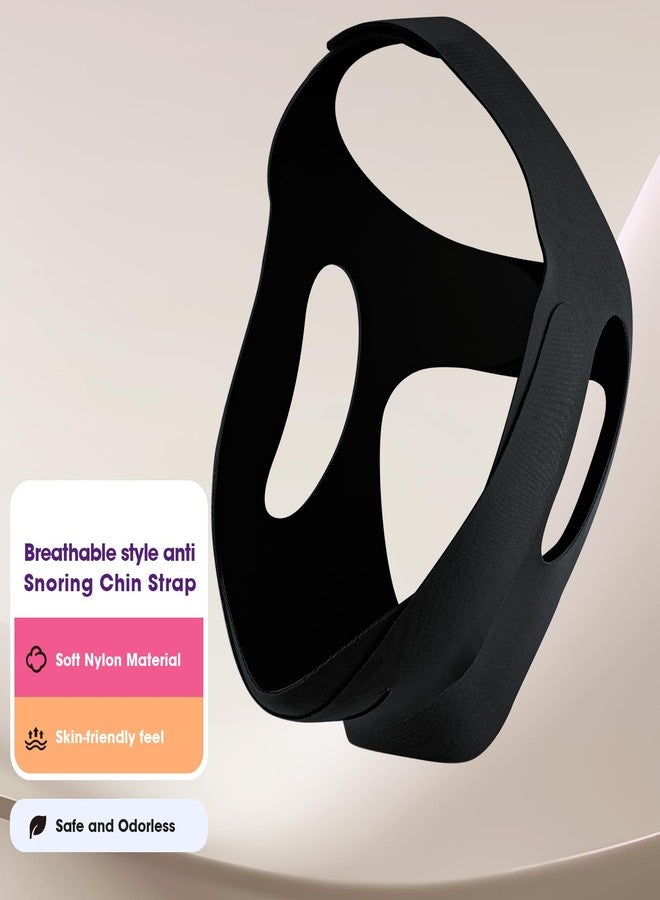 EasYoung Anti Snore Chin Strap [Upgraded], EasYoung Snoring Solution, Effective Anti Snore Strap, Adjustable and Breathable Material Stop Snoring Sleep Headband for Men Women - Image 3